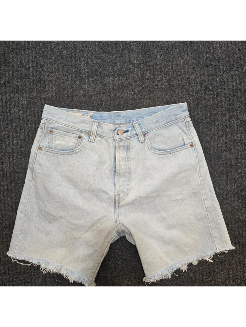 Levi’s 501 ’93 Straight Jeans W31 Big E Light Wash Button Fly